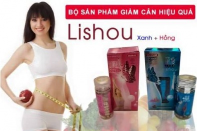 Dùng viên giảm cân Lishou Phục Linh xanh: Chết lúc nào không biết!