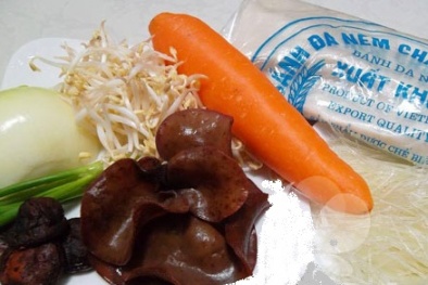 Cách làm món nem chay thơm ngon cho ngày rằm tháng Giêng