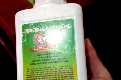 Đề nghị kiểm tra, thu hồi nước rửa đa năng Kondax của Công ty Sơn KODAK