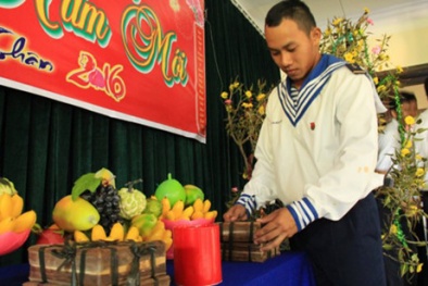 Đón Xuân Bính Thân nơi đảo xa với các chiến sĩ canh giữ biển trời Tổ quốc 