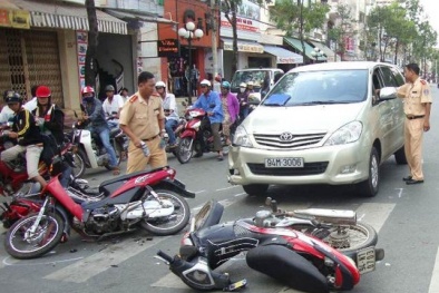 58 người chết, bị thương vì tai nạn giao thông trong ngày mùng 2 Tết