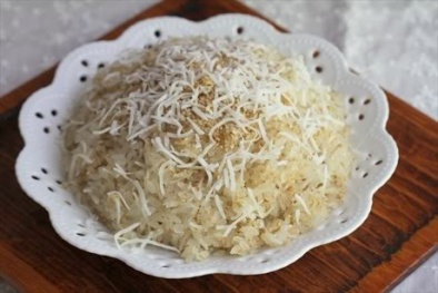 Cách nấu xôi dừa dẻo thơm cho mâm cỗ cúng gia tiên 