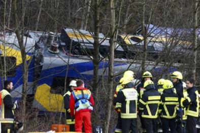 Tai nạn tàu hỏa 'siêu' nghiêm trọng ở Đức, hàng trăm người gặp nạn