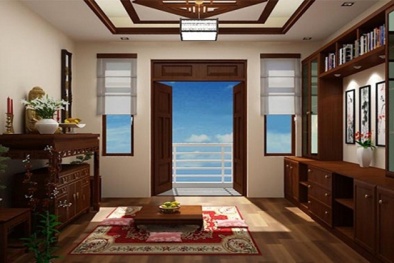 Những kiêng kỵ khi đặt giường ngủ phía sau bàn thờ 