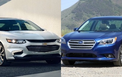 Sedan hạng trung Chevrolet Malibu hay Subaru Legacy hút khách hơn?