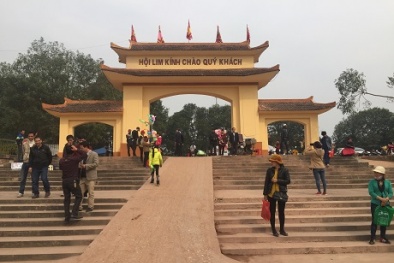 Hội Lim năm nay nghiêm cấm hát quan họ 'ngửa nón xin tiền'