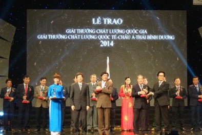 Tiền Giang hỗ trợ 100% kinh phí cho doanh nghiệp đạt Giải thưởng Chất lượng Quốc gia