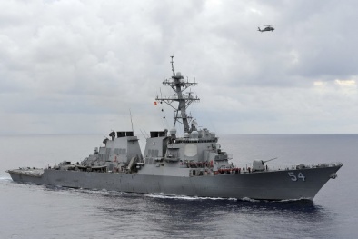 Báo Trung Quốc hung hăng ‘tuyên chiến’ với tàu Mỹ trên Biển Đông