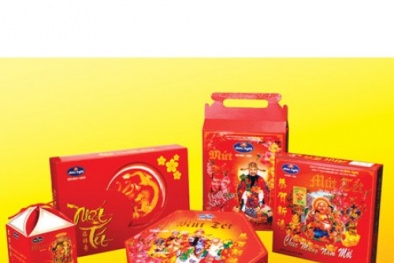 Bàng hoàng phát hiện giẻ lau trong mứt Tết mang thương hiệu Hữu Nghị 