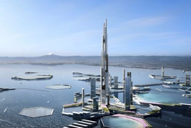 Nhật Bản định xây tòa nhà chọc trời 'vượt mặt' tháp cao nhất thế giới