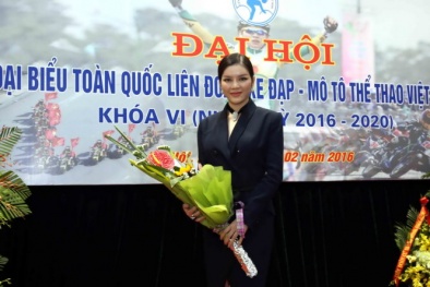 Lý Nhã Kỳ bất ngờ trúng cử Phó chủ tịch Liên đoàn xe đạp-mô tô Việt Nam