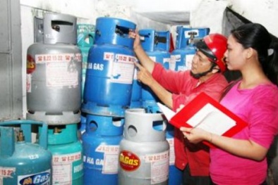 Từ hôm nay giá gas ở phía Nam tăng nhẹ 1.500 đồng mỗi bình