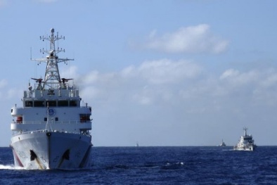 Trung Quốc bị tố điều 7 tàu chặn lối vào bãi Hải Sâm trên Biển Đông