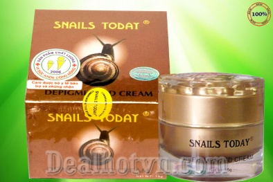 Kem ốc sên trắng cấp tốc: 'Lợi hay hại'?