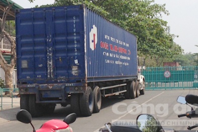 Bảo vệ công ty chết thảm dưới bánh xe container 'oan nghiệt' 