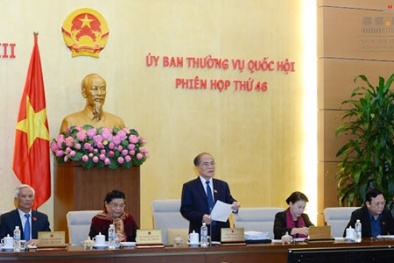 Ủy ban Thường vụ Quốc hội khai mạc phiên họp thứ 46 bàn nhiều vấn đề hệ trọng