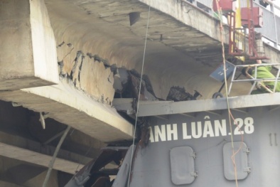 Khẩn trương khắc phục hậu quả vụ tàu thủy đâm hỏng cầu ở Hải Dương