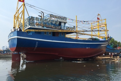 Tàu thép đầu tiên của ngư dân Đà Nẵng sẽ vươn khơi Hoàng Sa và Trường Sa