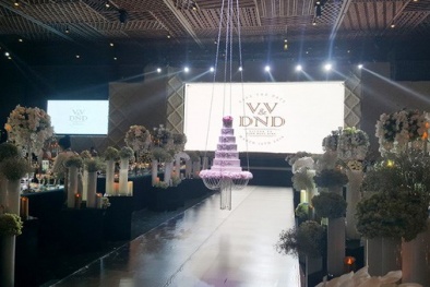 'Ngẩn ngơ' trước đám cưới đẹp như mơ của Victor Vũ và Đinh Ngọc Diệp