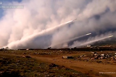 Khủng bố IS hứng chịu ‘bão lửa’ từ quân đội Syria