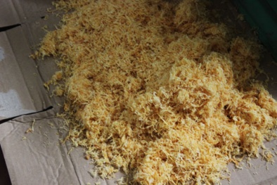 19 bao tải chứa một tấn ruốc 'đểu' trên toa tàu Bắc Nam