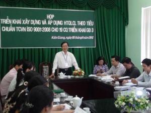 Kiên Giang: Toàn bộ cơ quan cấp tỉnh áp dụng ISO 9001:2008