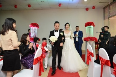 Á hậu Trà My đã chính thức làm ‘vợ người ta’