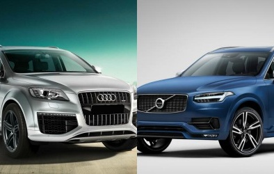 Soi đẳng cấp của SUV Volvo XC90 và Audi Q7 2016