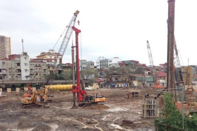 Chưa xây xong phần móng Dự án GoldSeason đã rao bán 'tưng bừng'