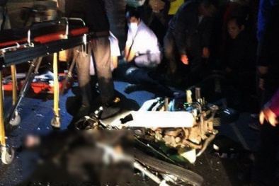 Đâm trực diện vào xe khách, 3 người tử vong