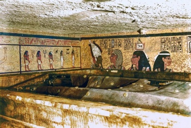 Hai căn phòng bí ẩn dưới hầm mộ Tutankhamun