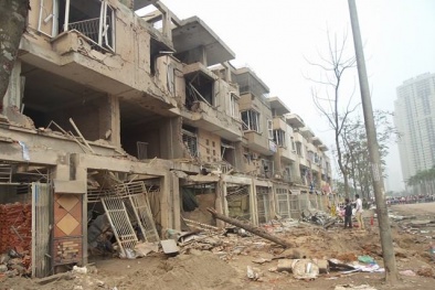 Bên trong ngôi nhà xảy ra vụ nổ ở Hà Đông còn những gì?