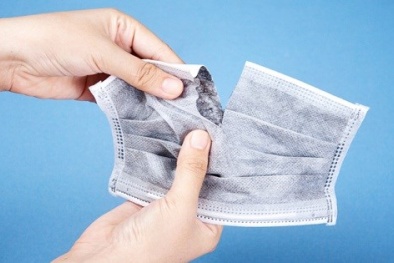 Hoang mang 'khẩu trang y tế' làm từ giấy vệ sinh gây mẩn ngứa