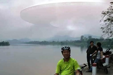 Xôn xao 'đĩa bay khổng lồ' xuất hiện trên bầu trời Thừa Thiên Huế