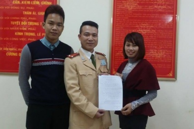 Trung úy CSGT Hà Nội cứu người trở về từ cõi chết