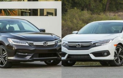 Honda Civic 2016 và Honda Accord 2016: Ứng viên sáng giá dòng sedan