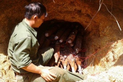 Lâm Đồng: Hủy nổ thành công hai hầm vũ khí lớn và cực kỳ nguy hiểm