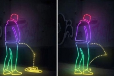 ​Biện pháp chống tiểu bậy không đụng hàng ở Đức 