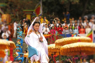 Bất ngờ với lễ hội Quán Thế Âm ‘độc nhất vô nhị’ tại Việt Nam