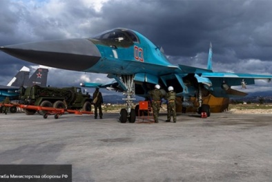 Tình hình chiến sự Syria mới nhất: Không quân Nga hỗ trợ Syria giải phóng Palmyra