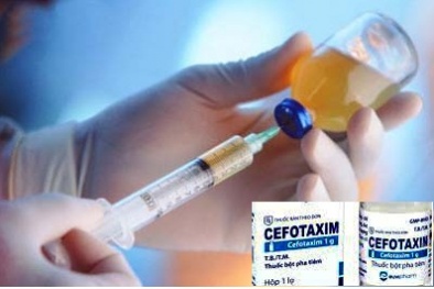 Bộ Y tế nghi ngờ thuốc chứa Cefotaxim gây ra phản ứng có hại cho người dùng
