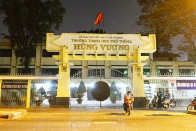 Điểm 10 bỗng “từ trên trời rơi xuống” cho học sinh trường Hùng Vương