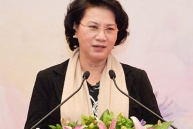 Bà Nguyễn Thị Kim Ngân trúng cử Chủ tịch Quốc hội của Việt Nam