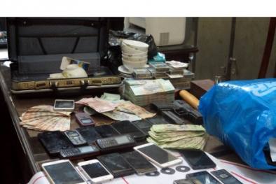 Hàng trăm cảnh sát bất ngờ đột kích sới bạc 'khủng' ở Nam Định