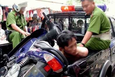 Nhóm cướp giật chuyên đi Exciter trên QL 1A sa lưới