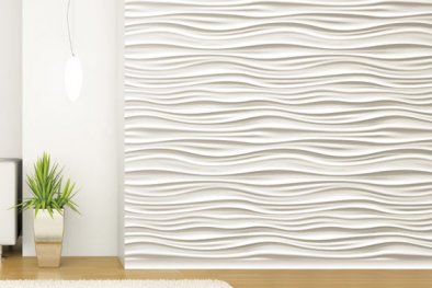 Tạo nên công trình chất lượng với tấm ốp tường 3D