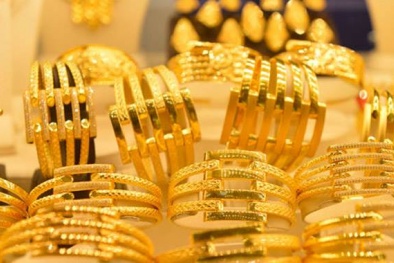 Cập nhật giá vàng trong nước ngày 6/4/2016: Giá vàng bị ‘ghìm’ ở mức 33 triệu