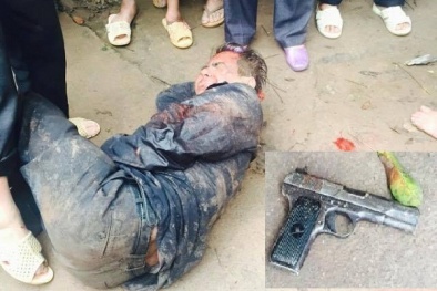 'Cẩu tặc' rút súng bắn loạn xạ về phía người dân bị đánh chết