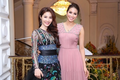 Phạm Hương khiến Diễm My 9X 'hớn hở quá đà' mỗi khi gặp mặt