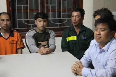 Tinh thần 5 thuyền viên lênh đênh trên vùng biển Hà Tĩnh đã ổn định